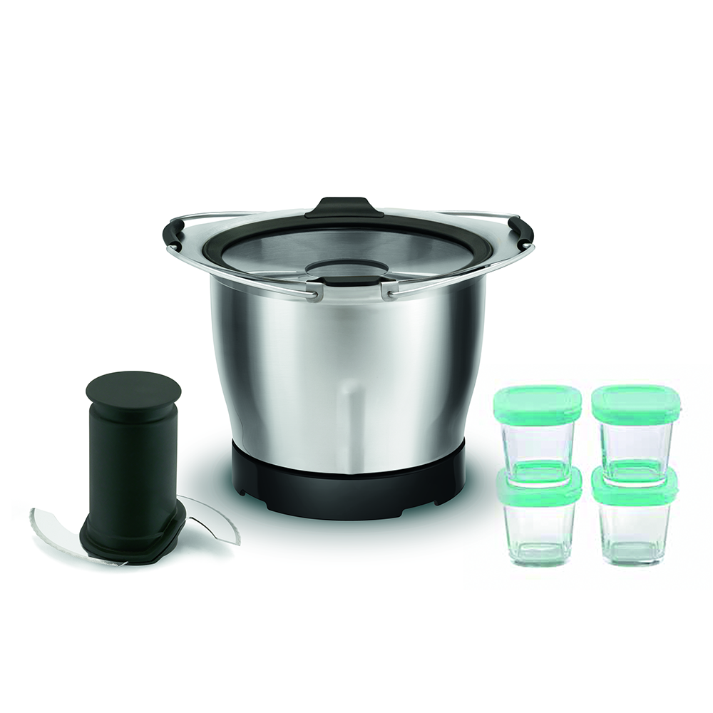 Tefal i Companion XL Baby Bowl Kit XF388E38 – Safe & Durable Feeding Set for Infants & Toddlers – Perfect for Purees, Cereals & Baby Food at Home or Travel