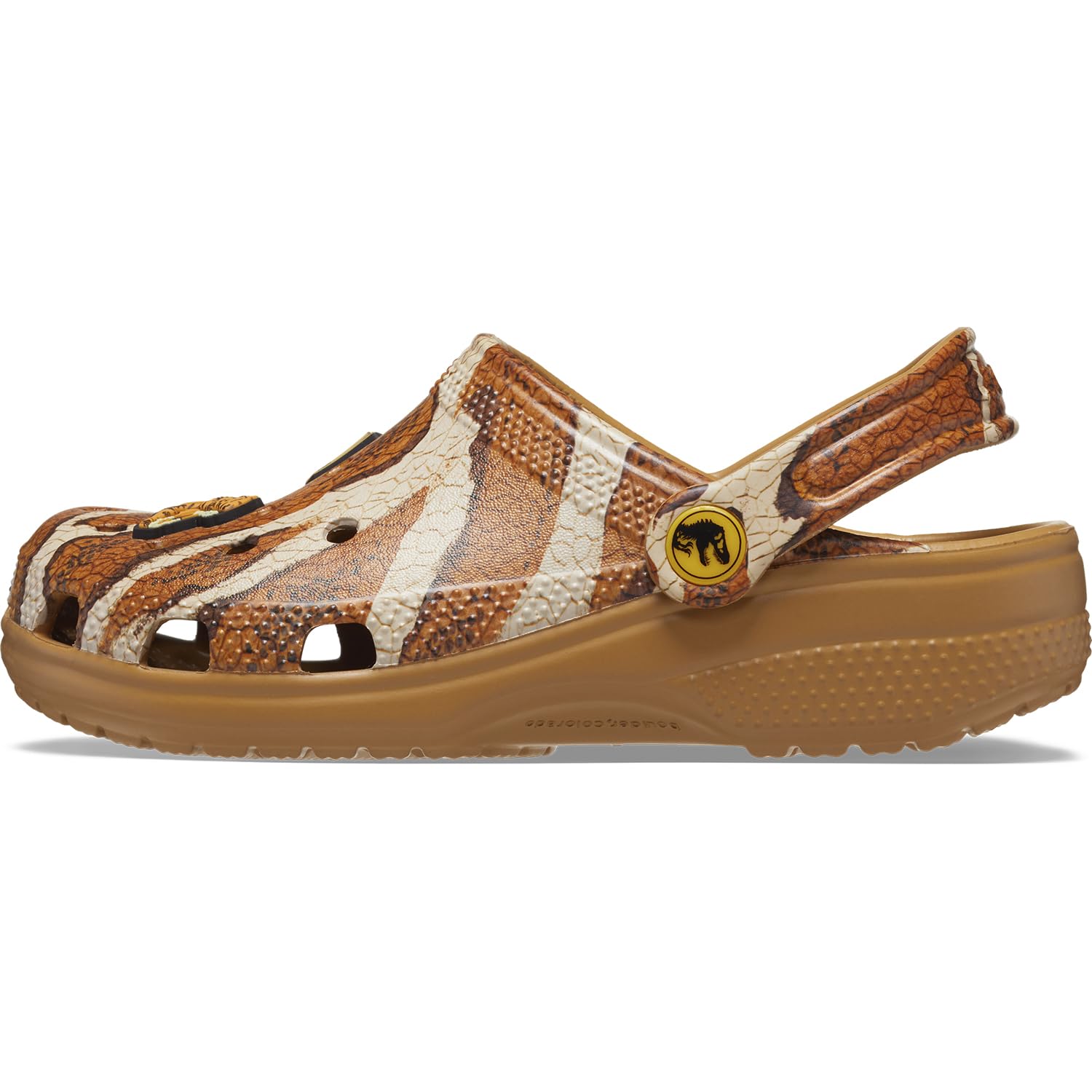 Unisex & Kids Jurassic World Classic Clogs by Crocs | Lightweight Comfortable Slip-On Shoes for Boys & Girls | Perfect for School, Beach, and Outdoor Play