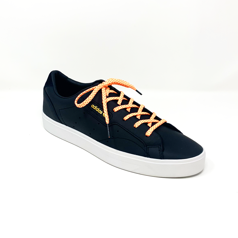 Peach & Fuchsia Flat Ticked Sneaker Laces - Premium Shoelaces for Sneakers, Running Shoes & Casual Footwear - Perfect for Athletic Wear, Fashion Styles & Everyday Comfort