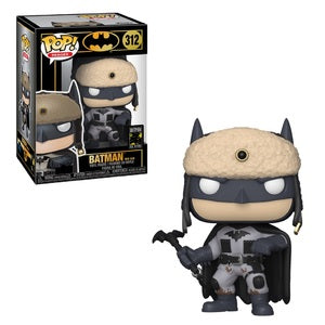 Batman Pop! Vinyl Figure - Red Son Edition #312 | Collectible DC Comics Superhero Action Figure | Perfect for Display, Gifts & Comic Book Collections