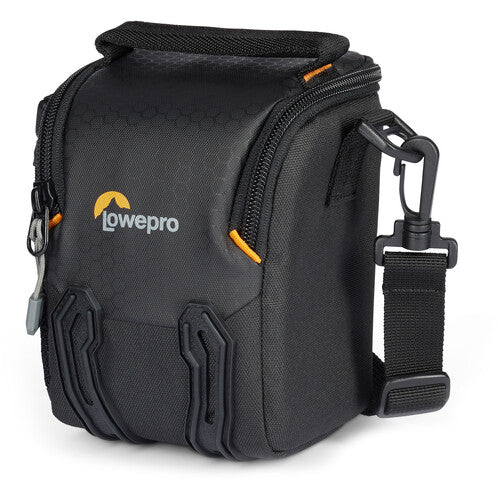 Lowepro Adventura SH 115 III DSLR Camera Shoulder Bag - Compact & Lightweight (Black) - Perfect for Travel, Hiking & Everyday Photography