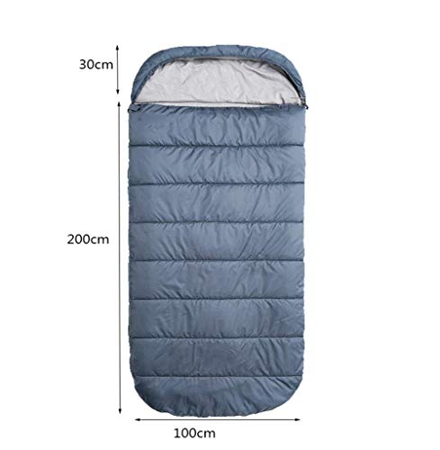 **Large Rectangular Sleeping Bag 230x100cm with Compression Sack - Lightweight & Waterproof for Camping, Hiking, Backpacking - Perfect for Men & Women Indoor & Outdoor Use - Ideal for Picnics, Travel & Adventure Trips**