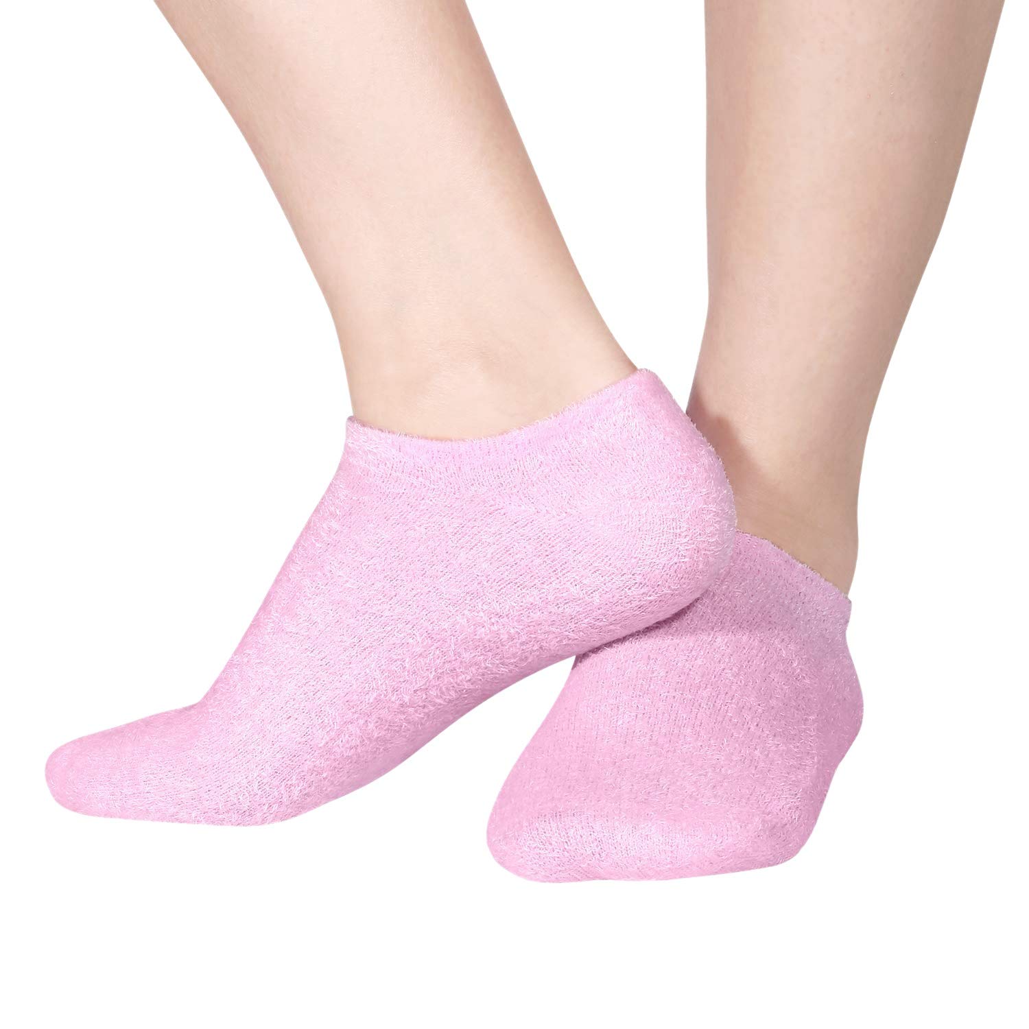Moisturizing Socks & Gloves Set for Dry Cracked Hands & Feet - Hydrating Beauty Treatment with Whitening Care | Perfect for Overnight Spa, Winter Skincare & At-Home Pedicure