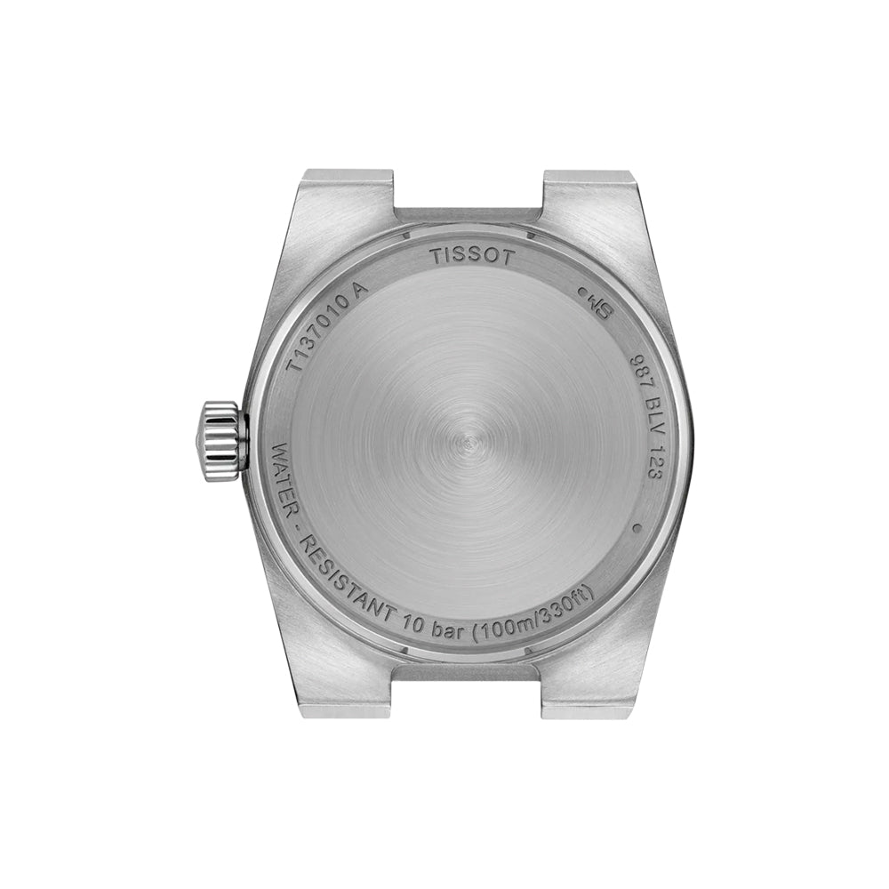 Tissot PRX Quartz 25mm Ice Blue Dial Men's Watch with Stainless Steel Bracelet - Perfect for Business, Casual, and Everyday Wear