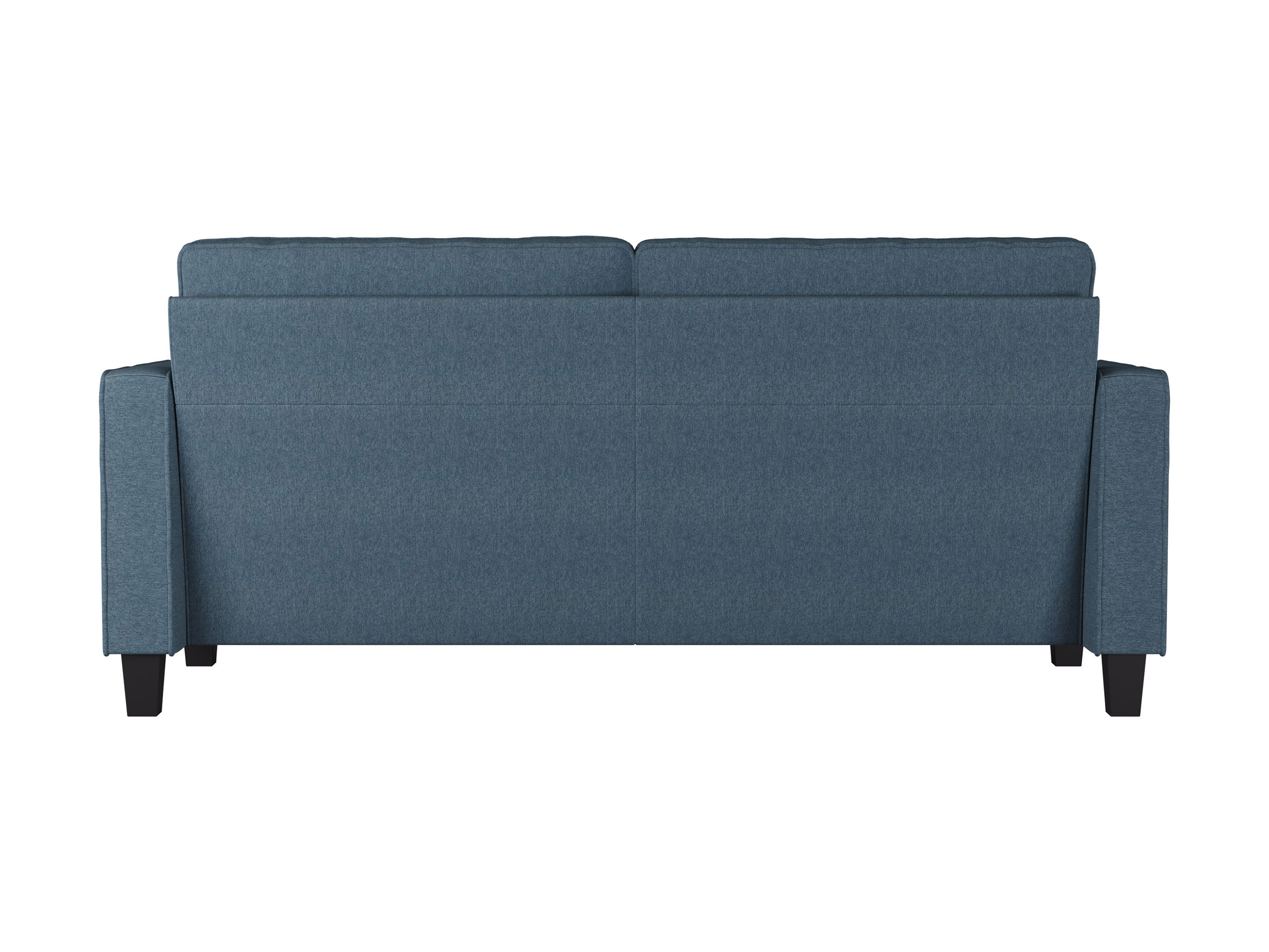 Blue 3-Seater Sofa - Modern Fabric Couch for Living Room, Lounge & Office | Comfortable Sectional Sofa for Small Spaces