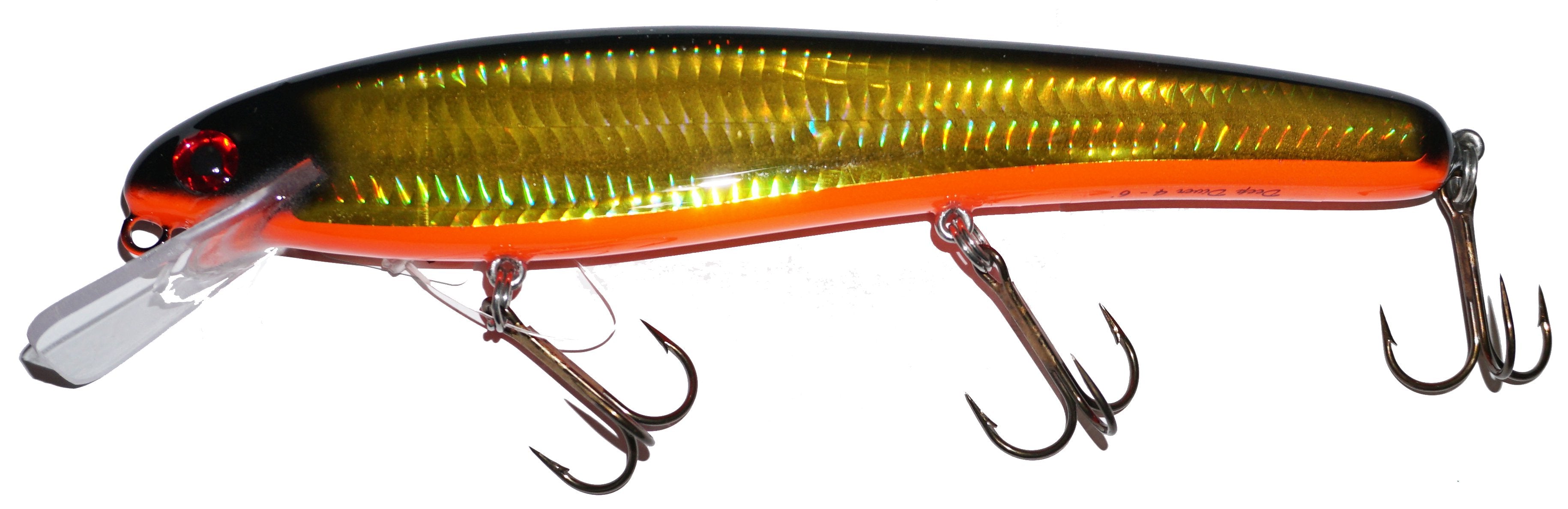 Big Fork Deep Twitch Darter Bait Crankbait Straight - Premium Fishing Lure for Bass, Walleye & Pike - Perfect for Deep Water Trolling & Casting