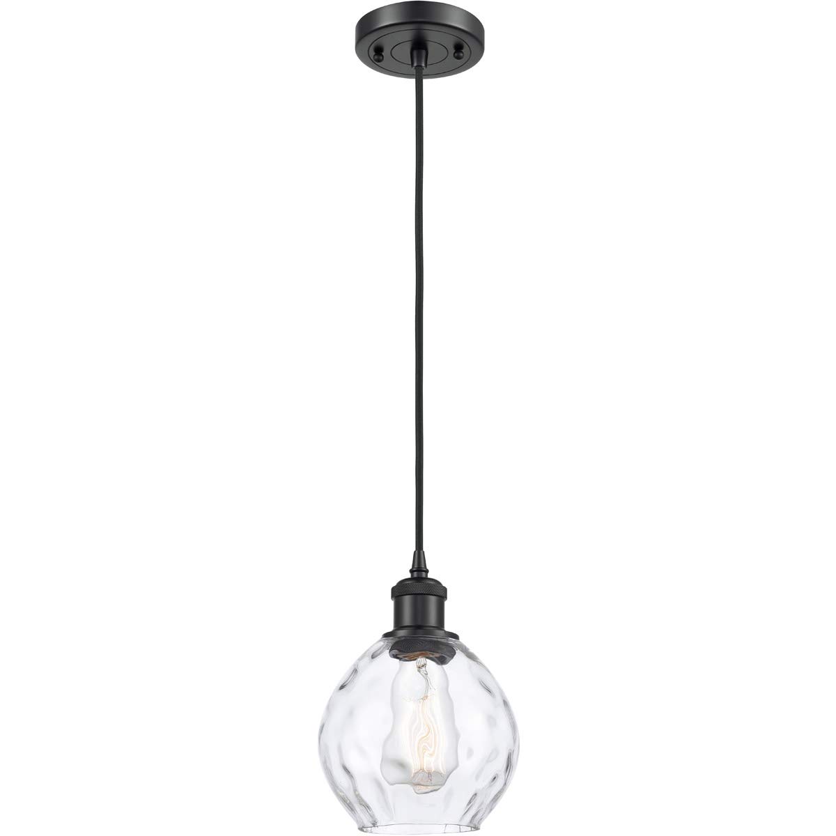 Matte Black Mini Pendant Light - 6