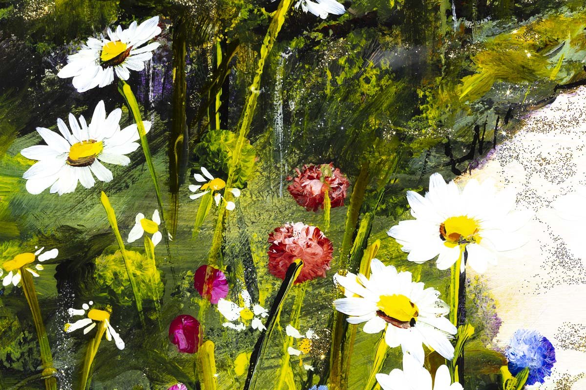 Original 'A Long Walk III' Painting - Handmade Artwork for Home & Office Decor | Perfect for Living Rooms, Bedrooms, and Gift Giving