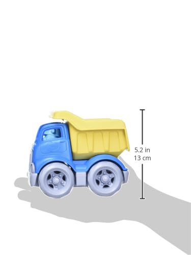 Green Toys Dumper Construction Truck - Eco-Friendly Kids Toy for Sandbox & Outdoor Play | Durable Plastic Dump Truck for Toddlers & Preschoolers | Perfect for Construction-Themed Birthday Gifts & Pretend Play