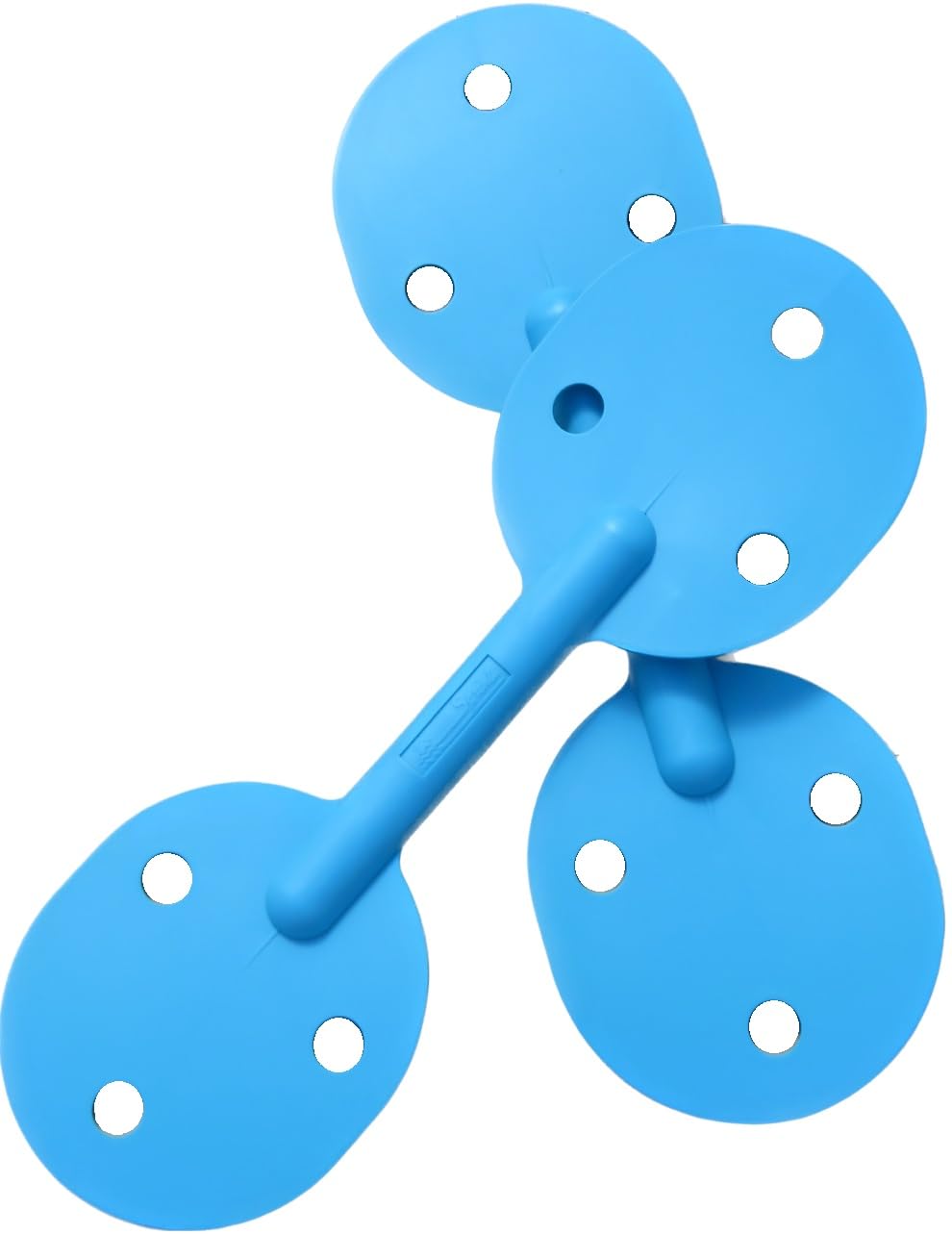 Swim Training Paddles - Set of 2 Yellow Hand Paddles for Swimming Workouts | Improve Stroke Technique & Strength | Perfect for Pool, Open Water & Competitive Swim Training