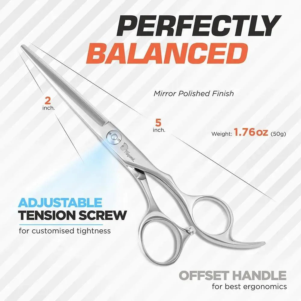 Professional 6 Inch Hair Scissors - Ultra Sharp Blades for Precision Hair Cutting | Perfect for Salon Stylists & Home Haircuts