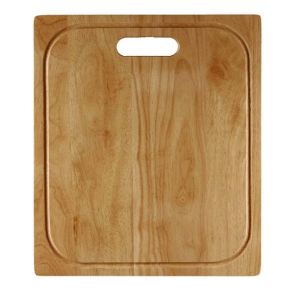 Hamat CUT 1319 Premium Hardwood Cutting Board - 12 15/16 x 18 1/2 x 1 Inch - Large Durable Wooden Chopping Block for Kitchen, Butcher & Food Prep - Perfect for Meat, Vegetables & Bread
