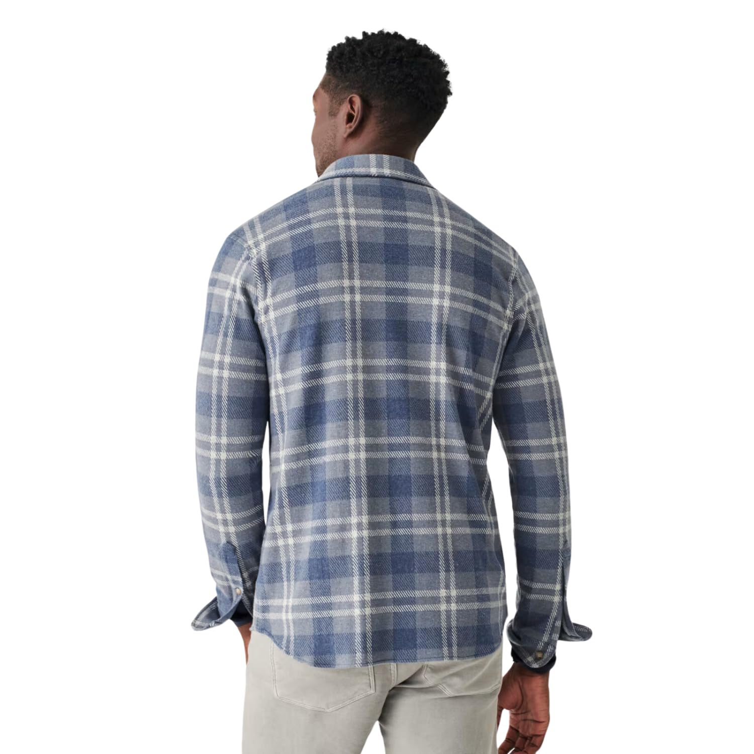 Faherty Men's Legend Sweater Shirt - Soft Cotton Blend Pullover for Casual Wear & Outdoor Activities | Cozy Fall & Winter Layering Essential