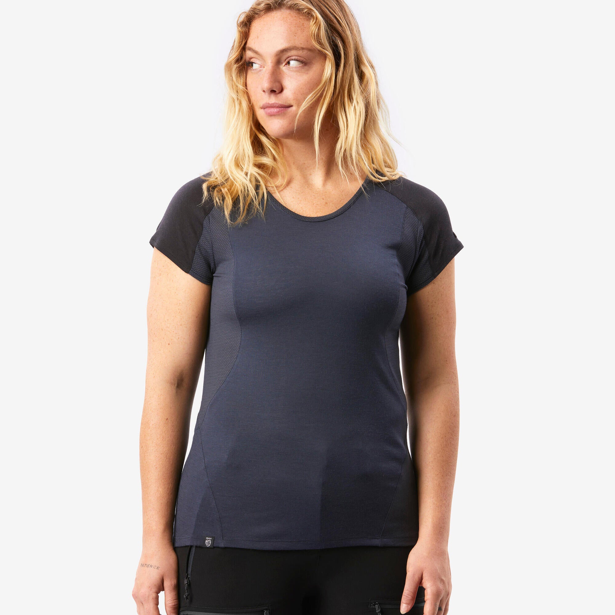 Simond Women’s MT500 Merino Wool T-Shirt - Soft Breathable Base Layer for Hiking, Yoga & Outdoor Activities