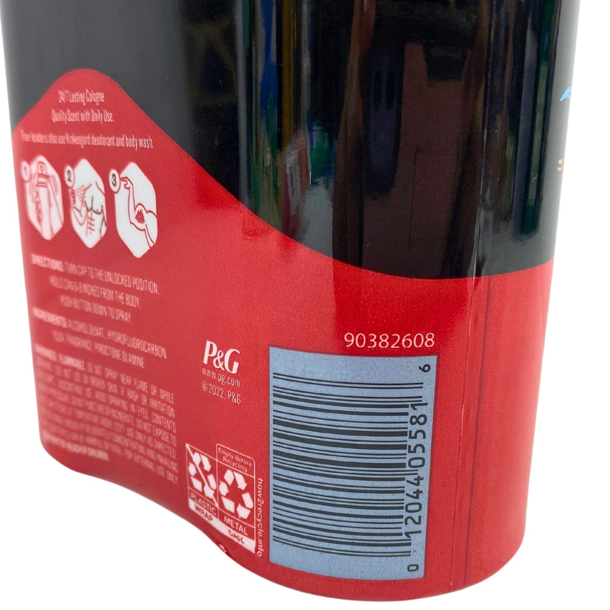 Old Spice Krakengard Deodorant & Body Spray for Men - 18 Pack Long-Lasting Cologne - Fresh Scent for Gym, Work & Everyday Use