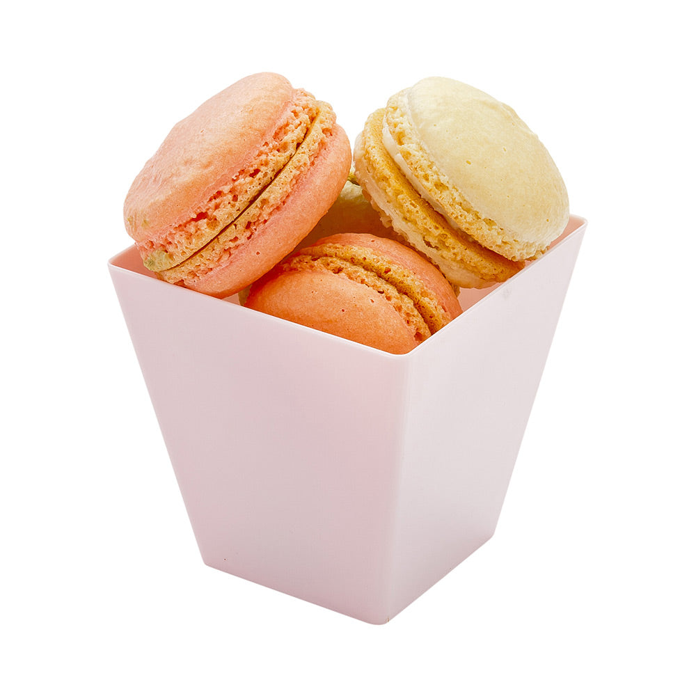 8 oz Square Powder Pink Plastic Large Kova Cup - Limited Edition (2.75