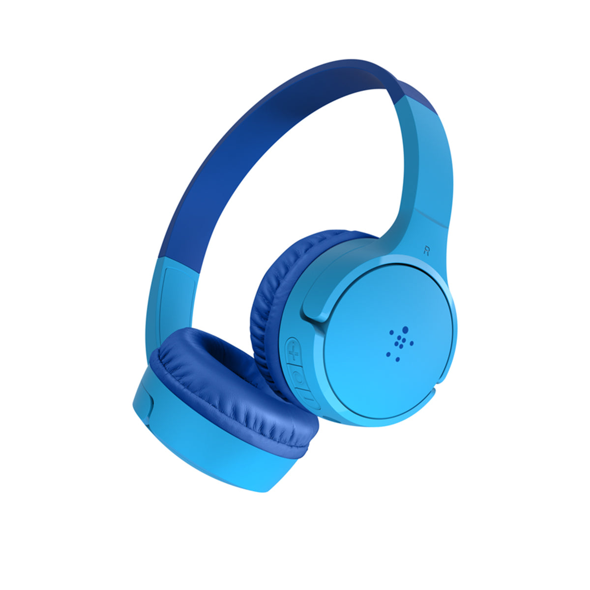 Belkin SoundForm Mini Kids Wireless Bluetooth Headphones - Lightweight, Comfortable & Safe for Children - Perfect for School, Travel & Online Learning (Blue)