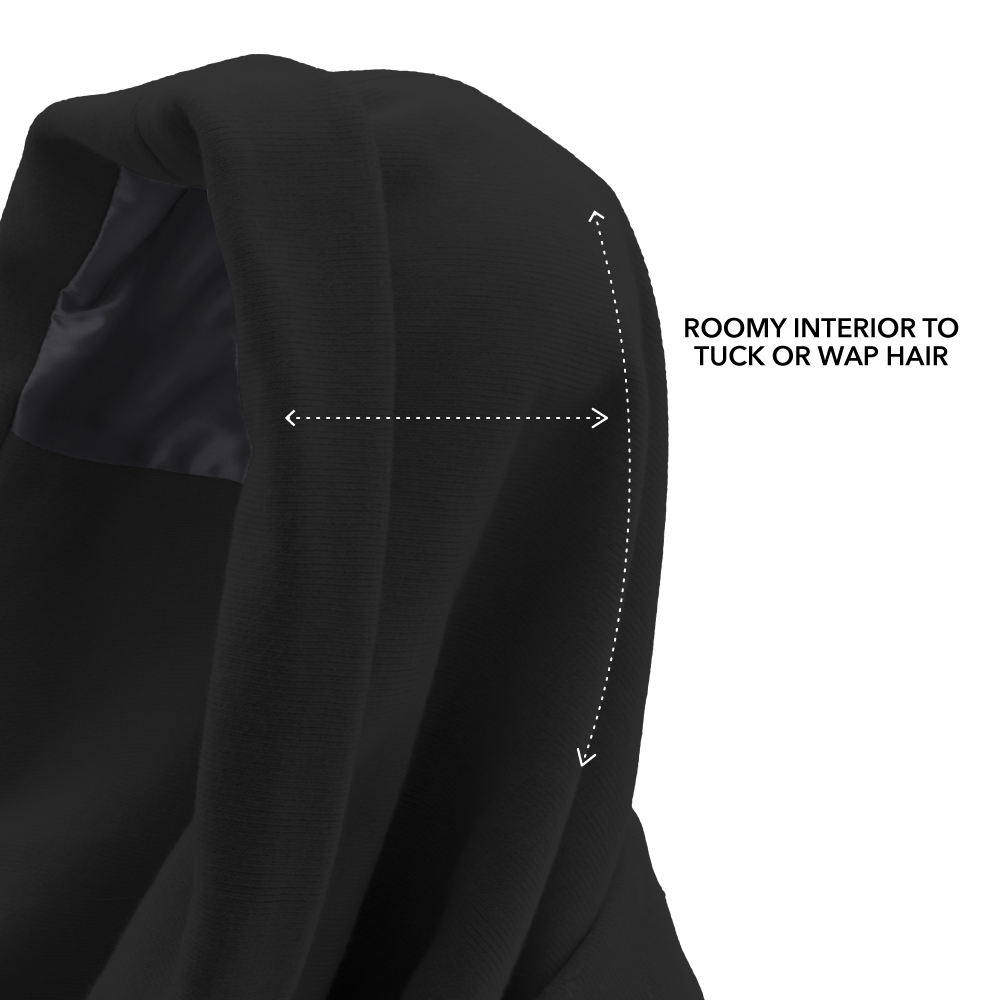 Hairbrella Satin Lined Waterproof Infinity Rain Scarf - 2 Pack Bundle for Women, Fashionable Hair Protection in Rainy Weather | Perfect for Commuting, Outdoor Activities & Bad Hair Days