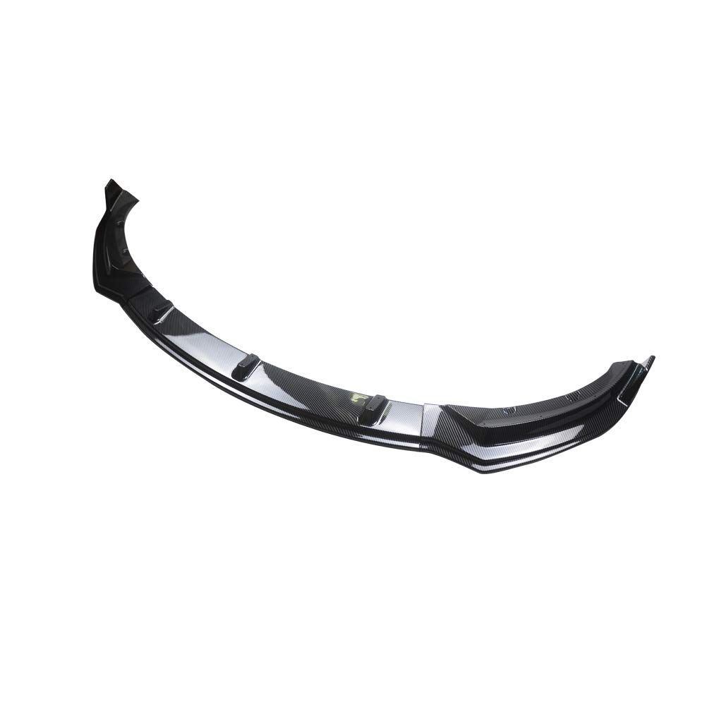 YOUNGERCAR Model 3 Front Lip Spoiler for Tesla Model 3 2017-2022 | Carbon Fiber & ABS Painted Front Bumper Splitter | Enhance Style & Aerodynamics for Street & Track Performance