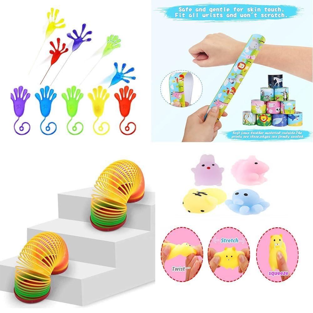 60pcs Easter Basket Stuffers & Party Favors - Pinata Fillers, Treasure Box Toys for Kids, Classroom Prizes, Birthday Goodie Bags - Perfect for Easter Egg Hunts, School Rewards & Children's Party Games