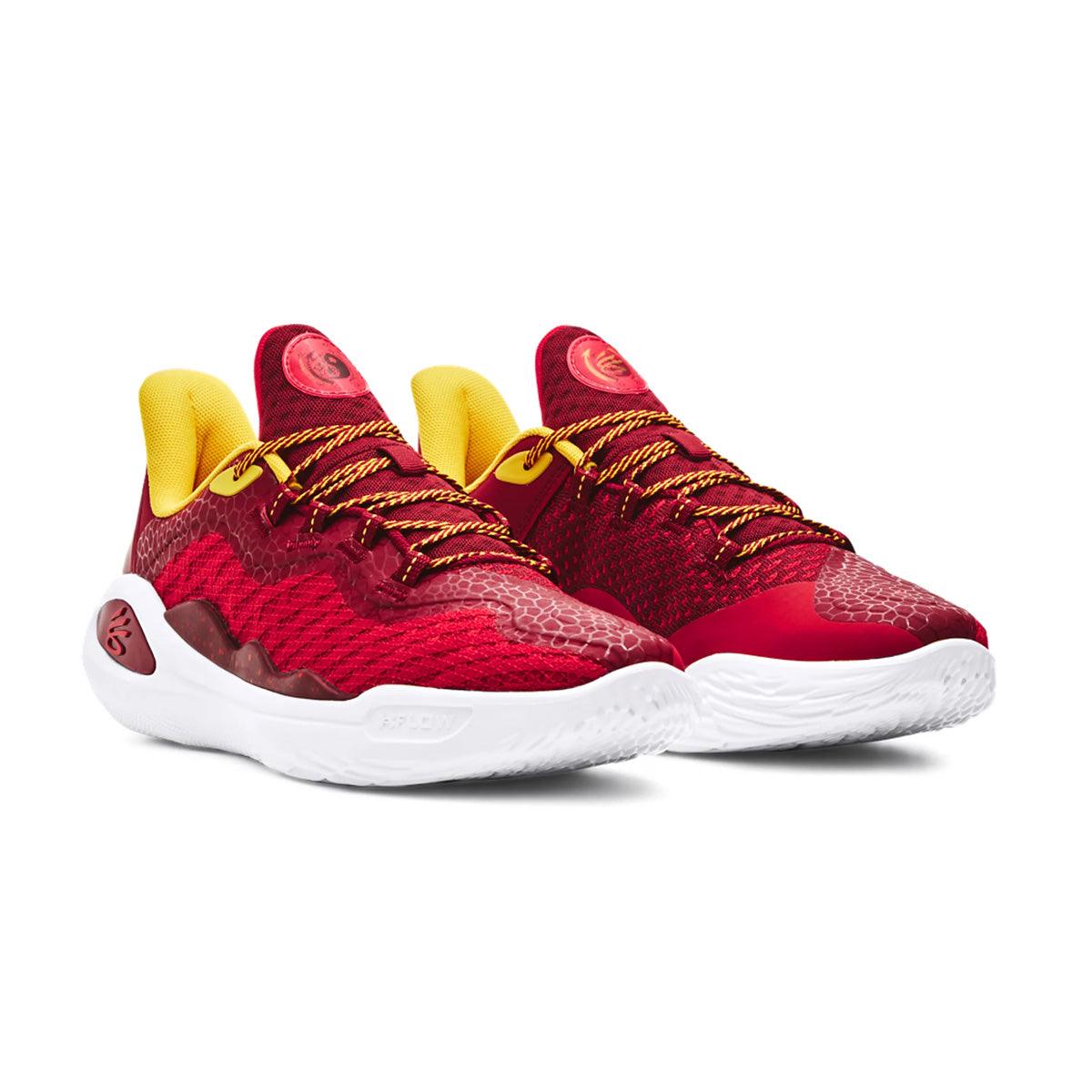 Bruce Lee Curry 11 'Fire' Basketball Shoes - Limited Edition Sneakers for Men - High-Performance Court Shoes for Basketball & Casual Wear