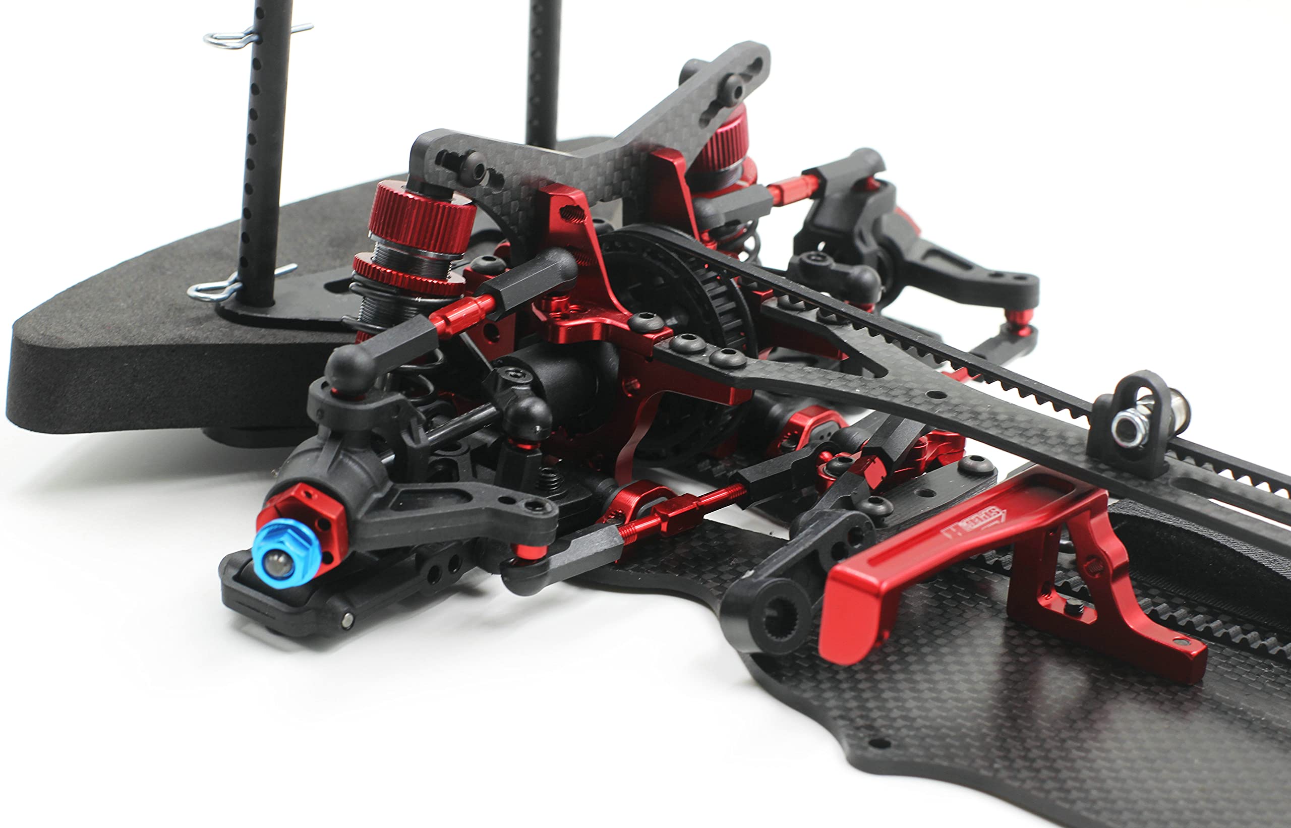 SPEC-R R1 1:10 Scale 4WD Electric RC Touring Car with Carbon Fiber Chassis Frame (Pre-Assembled) - Perfect for Racing, Drifting & Competitive RC Hobbyists