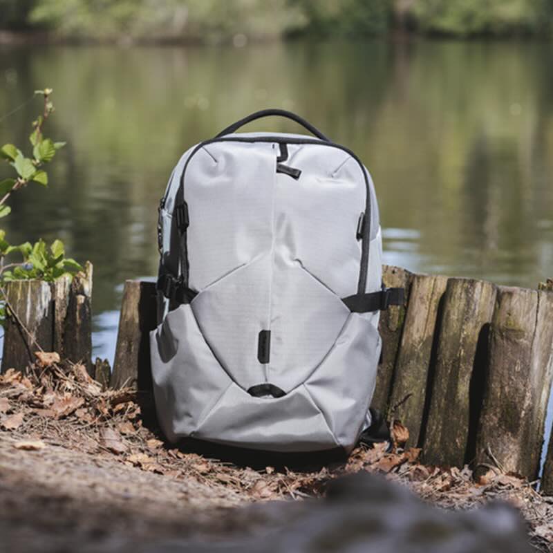 Targus Terra EcoSmart 15.6 Inch Laptop Backpack - Lightweight Durable Grey Computer Bag for Work, School & Travel