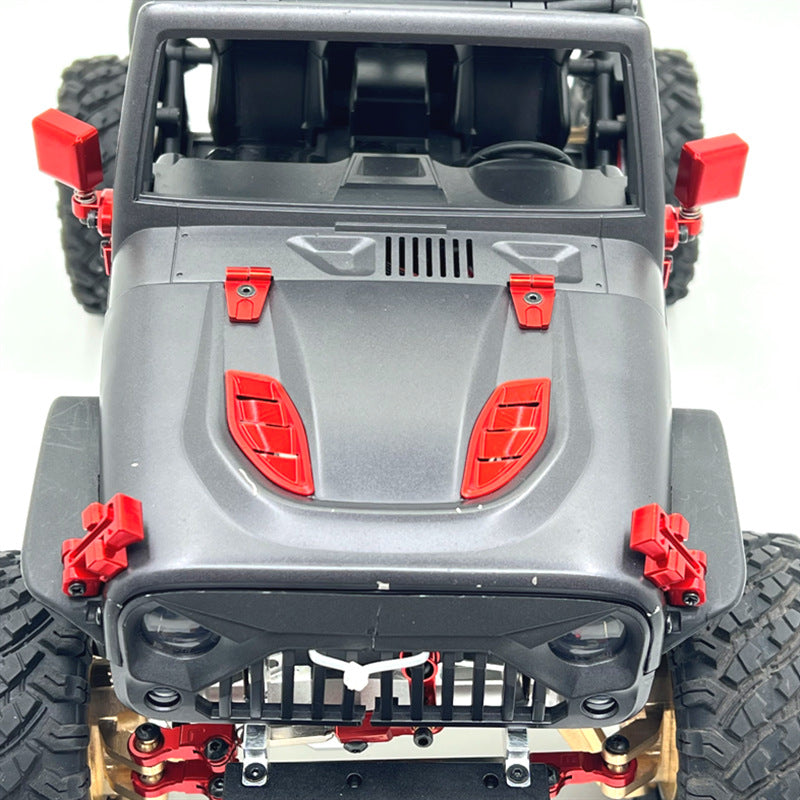 MJX Hyper Go H12Y/H12Y+ Upgrade Kit - Durable Metal Car Body Decoration Parts for RC Cars | Off-Road Racing & Customization Accessories