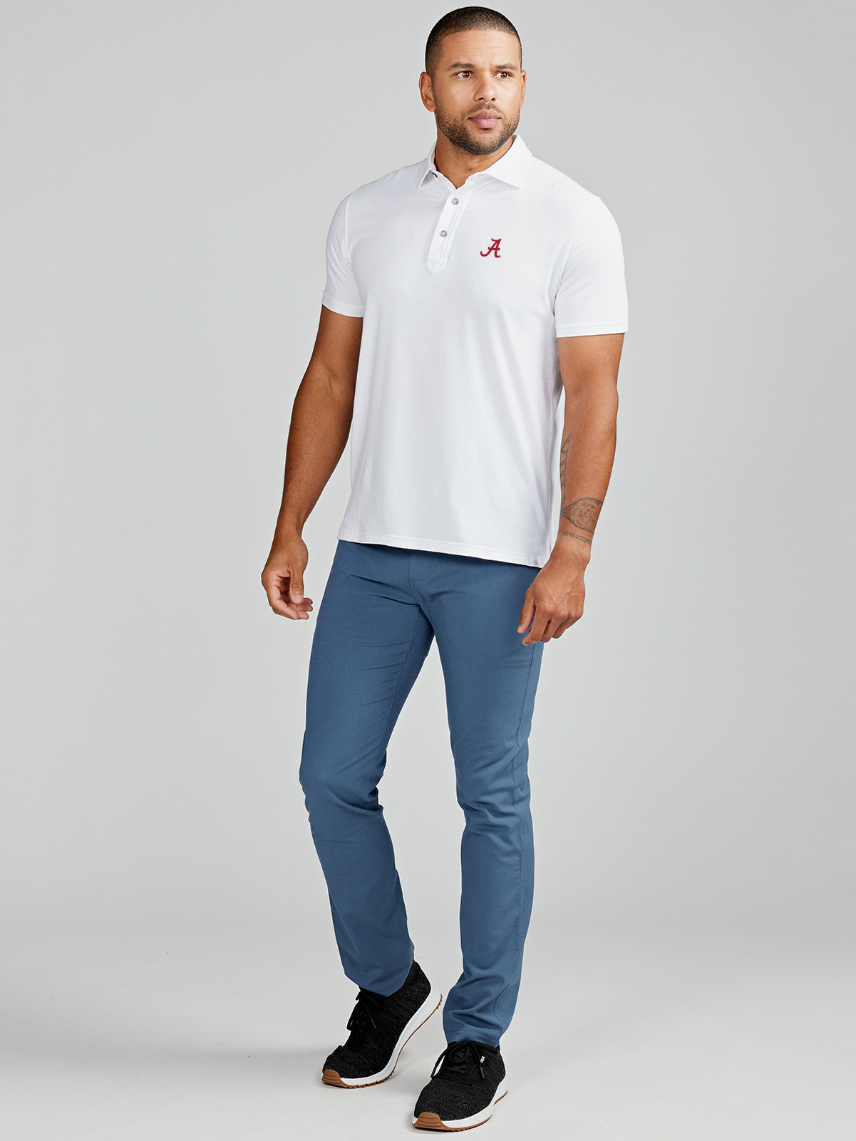 Everywear Polo Shirt for Men - Classic Cotton Comfort Fit - Alabama-Inspired Style | Perfect for Casual Wear, Office & Outdoor Activities