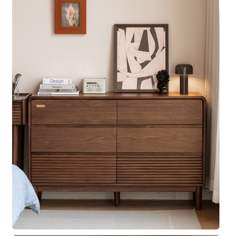 Black Walnut Solid Wood Wall Storage Drawer - Handcrafted Organizer for Bedroom, Bathroom & Entryway | Rustic Home Decor