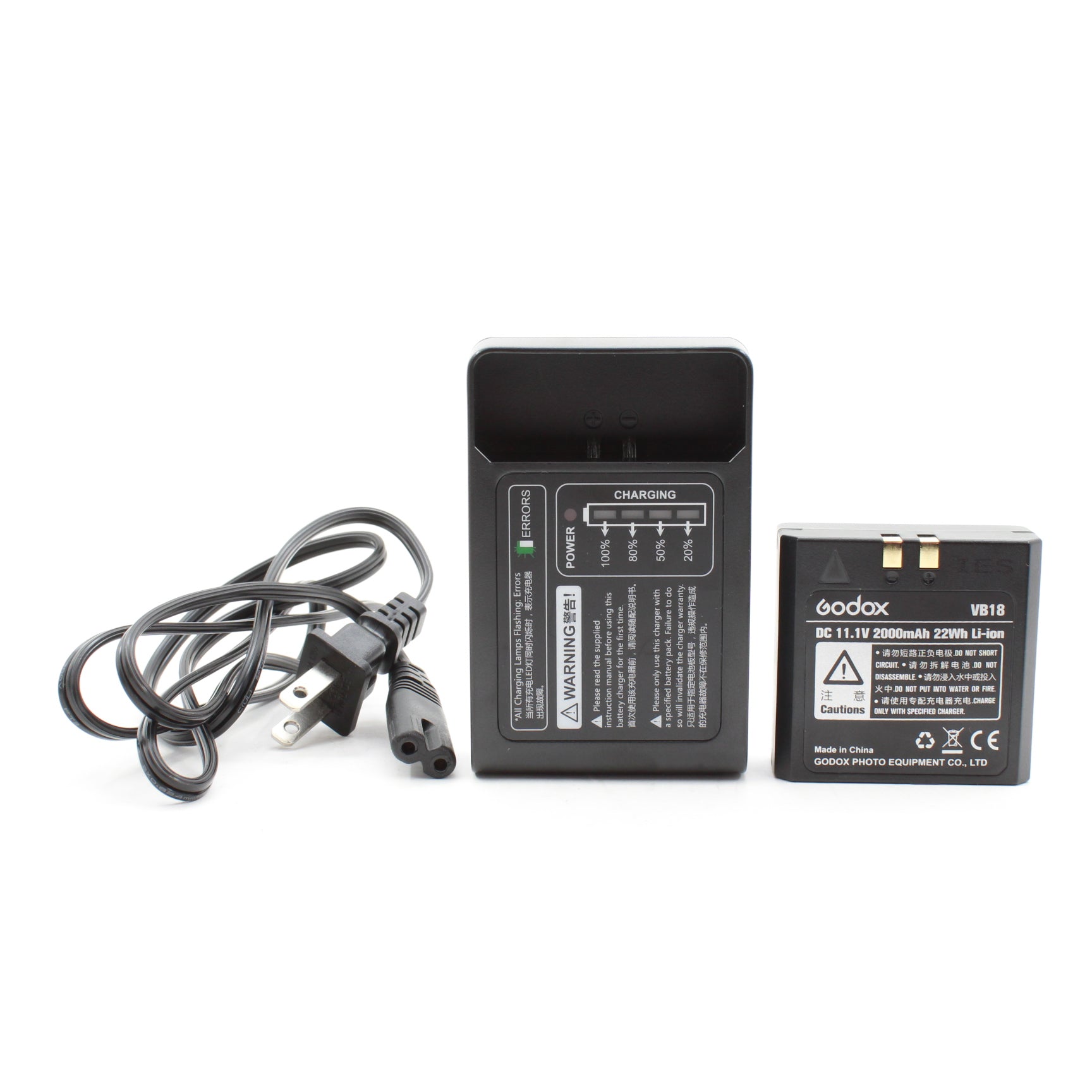 Godox VING V850II Lithium-Ion Flash Kit - Professional Camera Flash with Rechargeable Battery | Perfect for Wedding, Portrait & Studio Photography