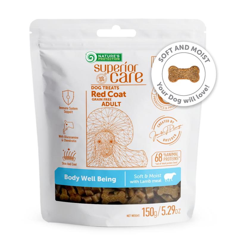 Premium Lamb Flavored Adult Dog Treats for Energy & Endurance - High Protein Training Snacks for Active Dogs | Perfect for Hiking, Running & Outdoor Adventures