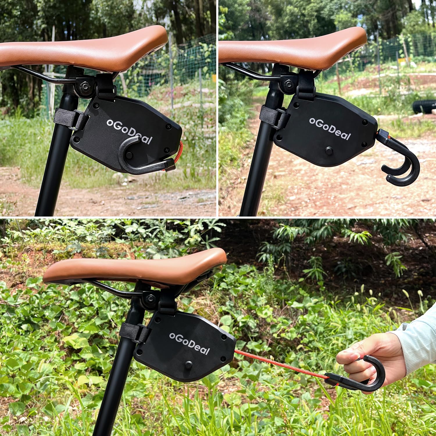 **Retractable Bike Tow Rope for Kids - Adjustable Bicycle Tow Strap System for E-Bikes, Mountain Bikes & Cycling - Perfect for Family Rides, Commuting & Outdoor Adventures**