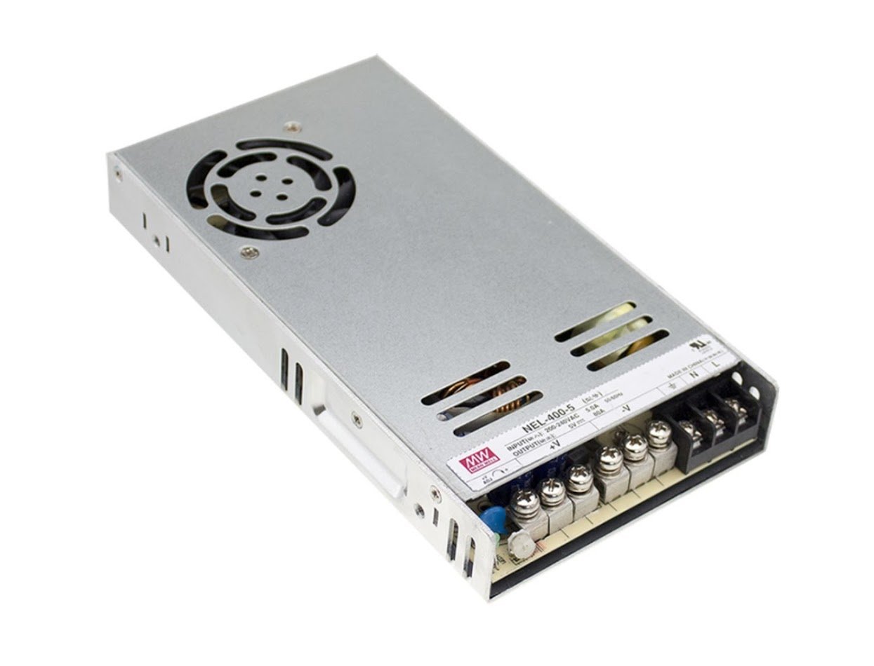 400W 5V 80A Switching Power Supply for LED Sign Panels - High Efficiency AC to DC Converter for Commercial Displays, Outdoor Advertising & Digital Signage