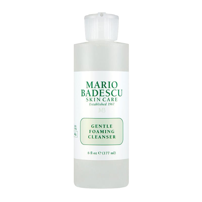 Mario Badescu Gentle Foaming Cleanser - Oil-Free Facial Wash for Sensitive Skin | Daily Deep Cleansing & Makeup Removal | Perfect for Morning & Night Skincare Routine