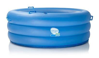 Premium Inflatable Birth Pool in a Box - Portable & Comfortable Labor Tub for Home Water Birth - Perfect for Natural Childbirth, Relaxation, and Hydrotherapy