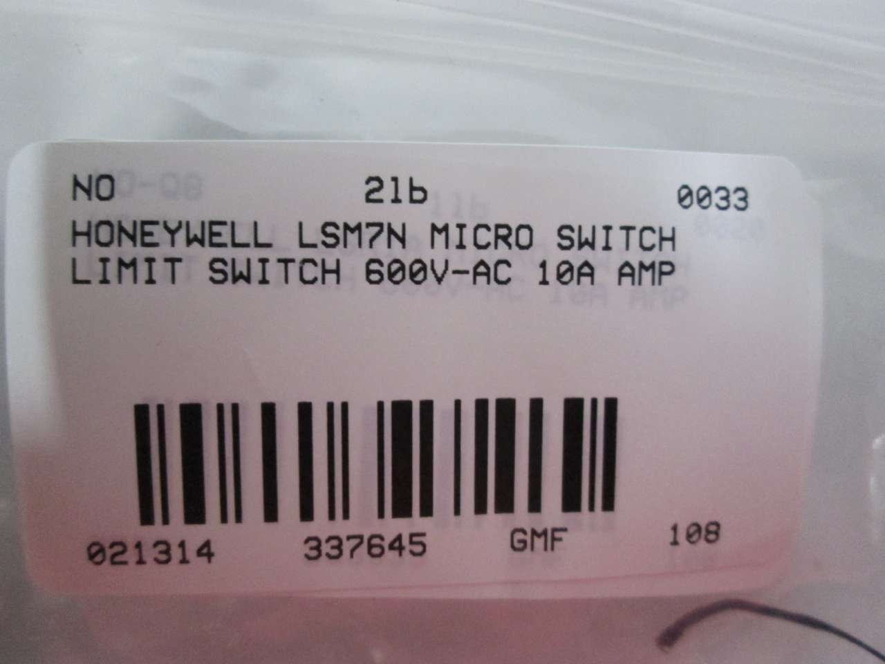 Honeywell LSM7N Rotary Actuated Limit Switch - 10A DPDT Momentary Contact - Industrial Automation & Machine Control Safety Device for Equipment & Robotics