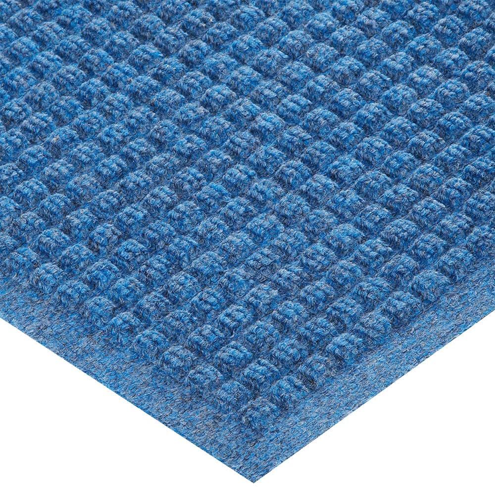 Premium American Floor Mats - Waterhog Fashion Door Mats for Home & Office - Non-Slip Navy Blue 3' x 10' Indoor/Outdoor Rug - Perfect for Entryways, Mudrooms & High Traffic Areas