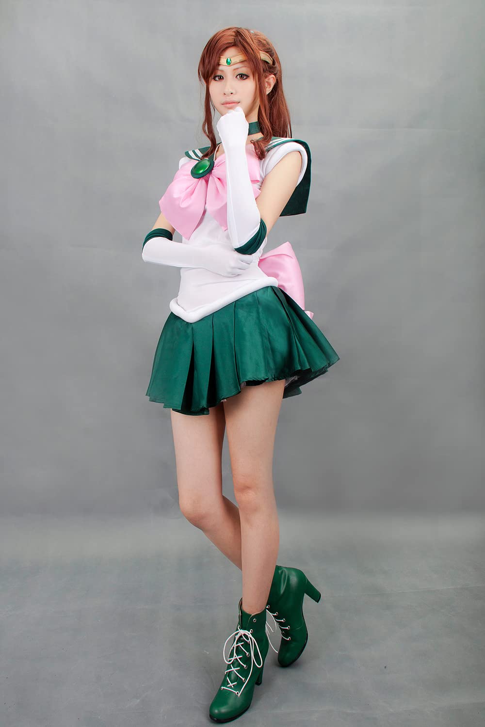 Anime Cosplay Dress for Women - White Red Blue Orange Halloween Costume | Perfect for Cosplay Events, Halloween Parties, and Themed Gatherings