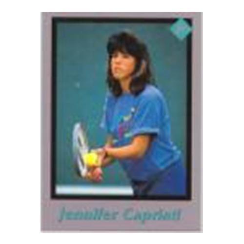 Jennifer Capriati Tuff Stuff Junior Tennis Trading Card - Rare Collectible for Sports Memorabilia Fans | Perfect for Display, Gifts, and Tennis Enthusiasts