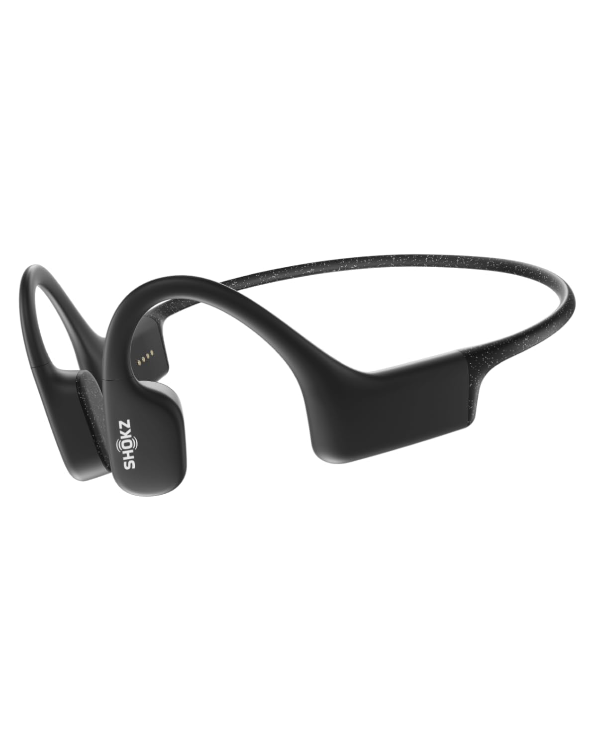 Shokz OpenSwim Waterproof Bone Conduction MP3 Player - Wireless Open-Ear Headphones for Swimming, Running & Workouts - Includes Nose Clip & Earplugs (Black) | Perfect for Pool, Ocean & Triathlon Training