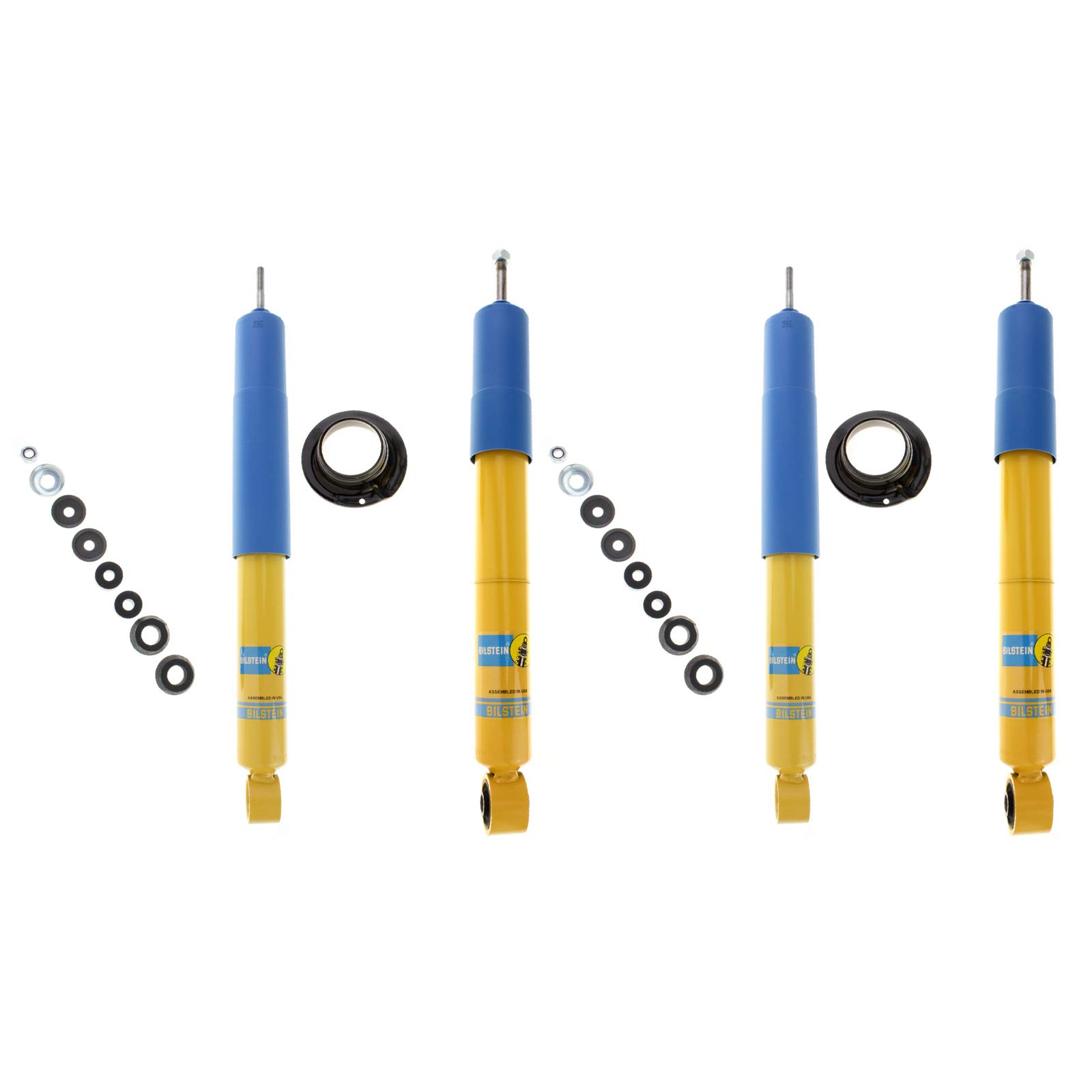Bilstein B6 4600 Monotube Gas OEM Replacement Shocks Set for 1996-2002 Toyota 4Runner 4WD - Off-Road & Daily Driving Performance Upgrade