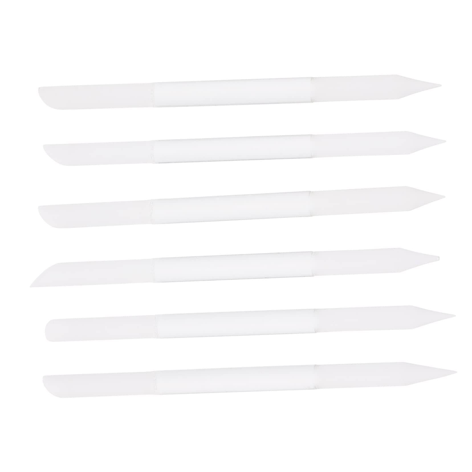 Minkissy 6-Piece Professional Glass Nail File Set - Double Sided Nail Buffers, Emery Boards & Manicure Tools for Salon-Quality Nail Care at Home | Perfect for DIY Manicures, Pedicures & Nail Art