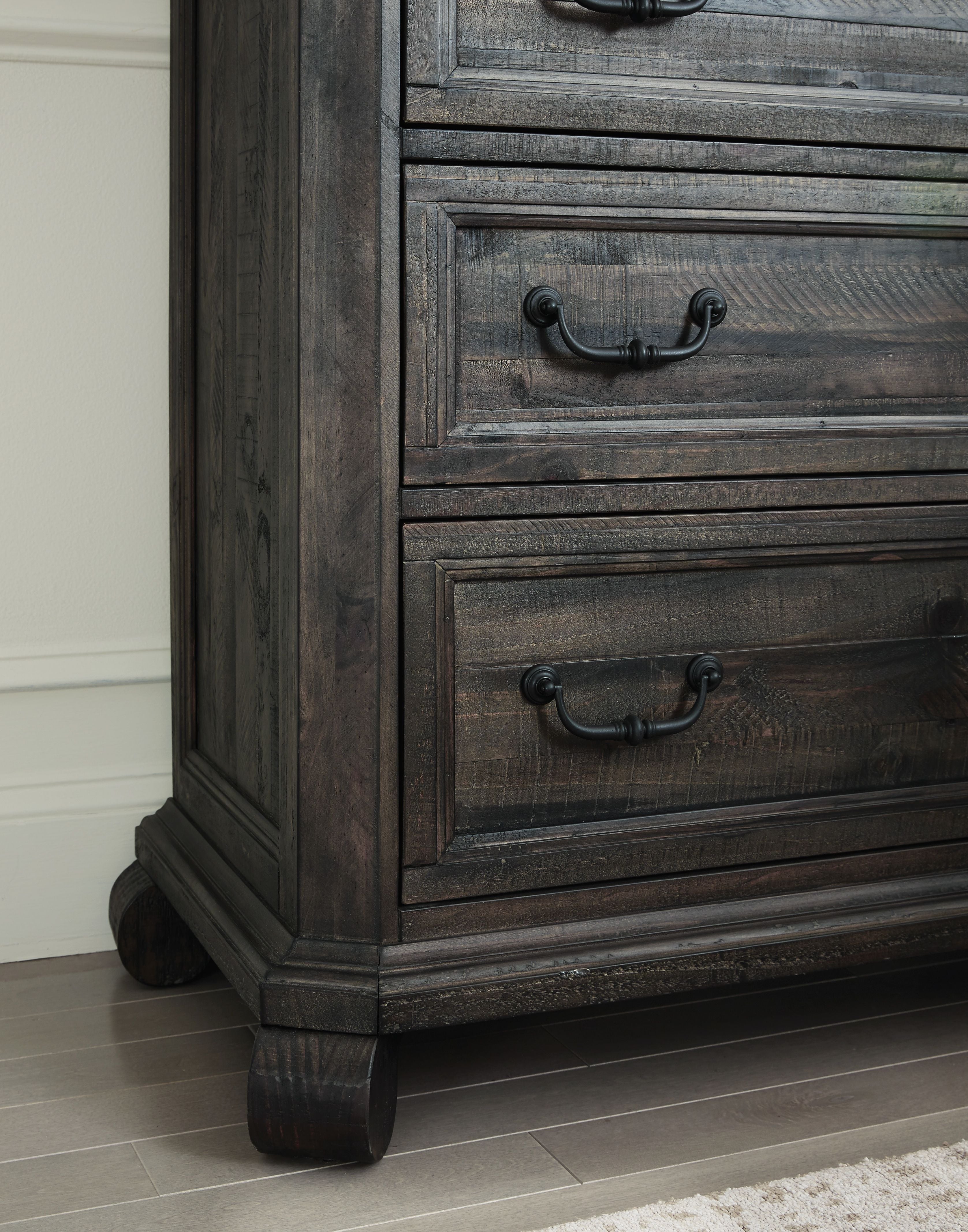 Bellamy 5-Drawer Chest Dresser - Solid Wood Bedroom Storage Furniture for Clothes, Blankets & Linens - Perfect for Master Bedroom, Guest Room & Nursery Organization
