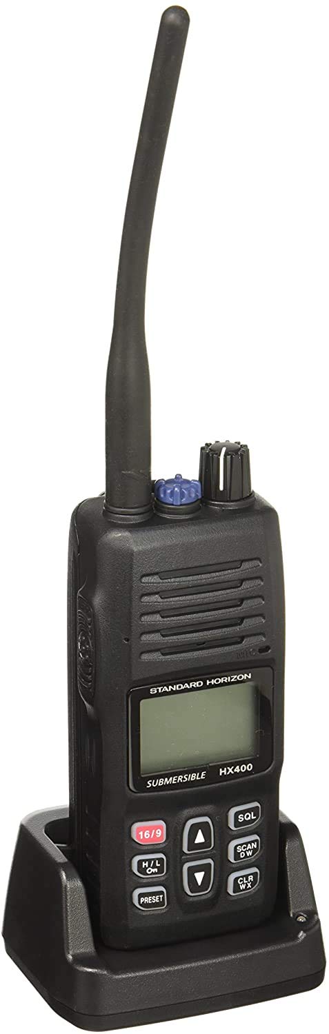 Intrinsically Safe VHF Handheld Radio HX400IS with CMP460 Noise Cancelling Microphone - Explosion Proof Two Way Radio for Oil Rig, Mining & Hazardous Work Environments