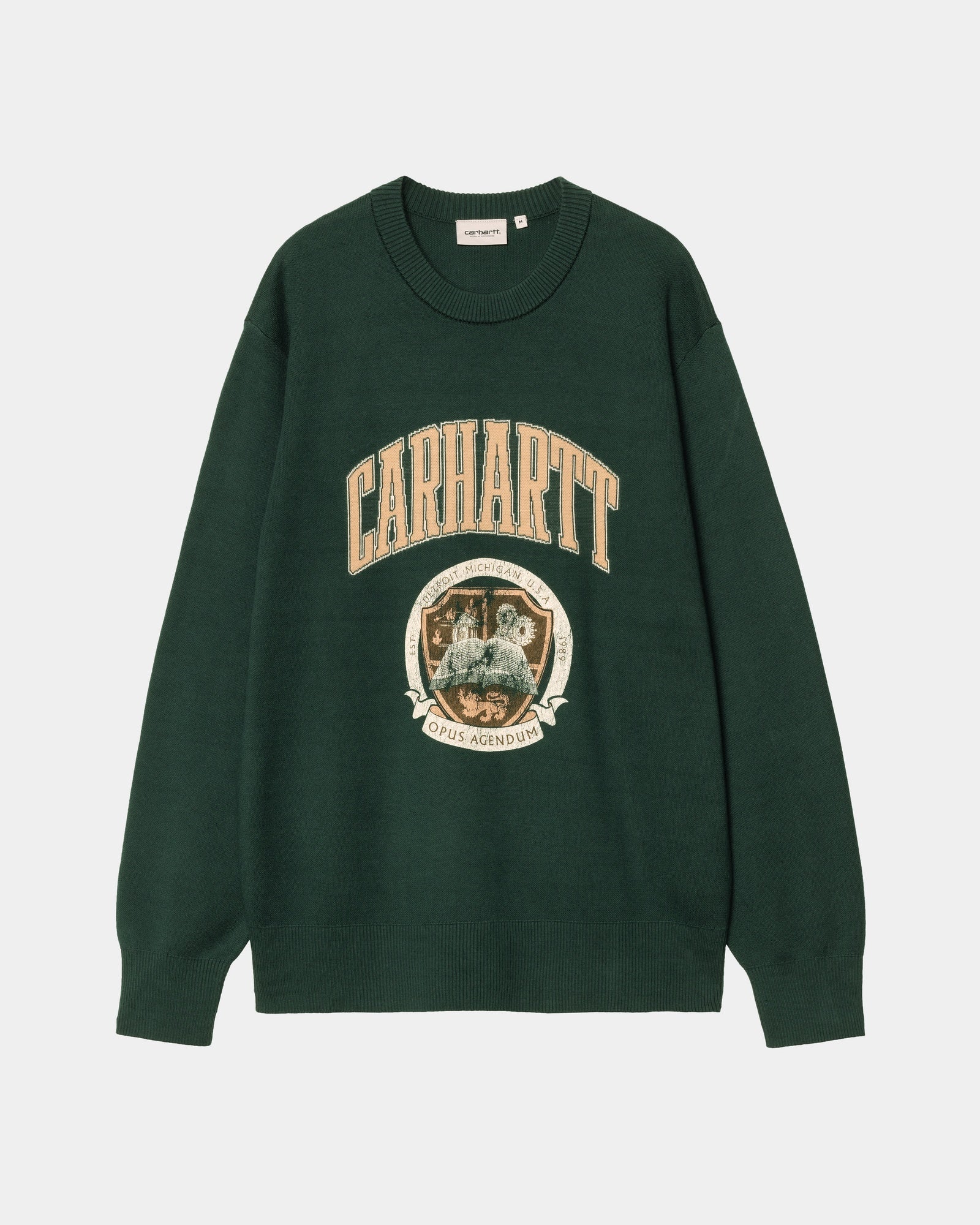 Cozy Conifer Green Library College Sweater for Women & Men - Soft & Warm Pullover for Studying, Reading & Campus Life