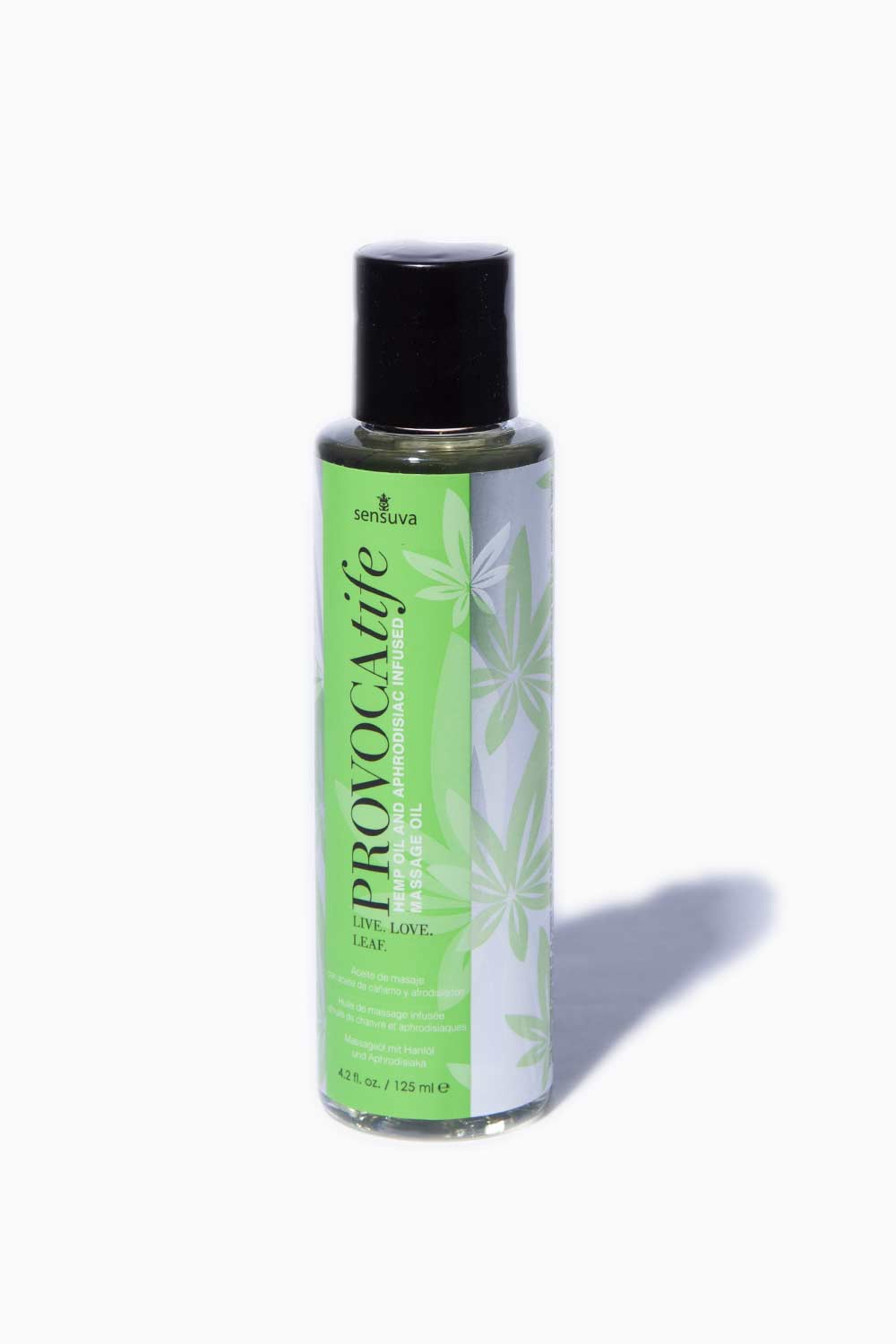PROVOCATIFE | Pheromone-Infused Hemp Massage Oil 125ml - Enhance Intimacy & Relaxation for Couples