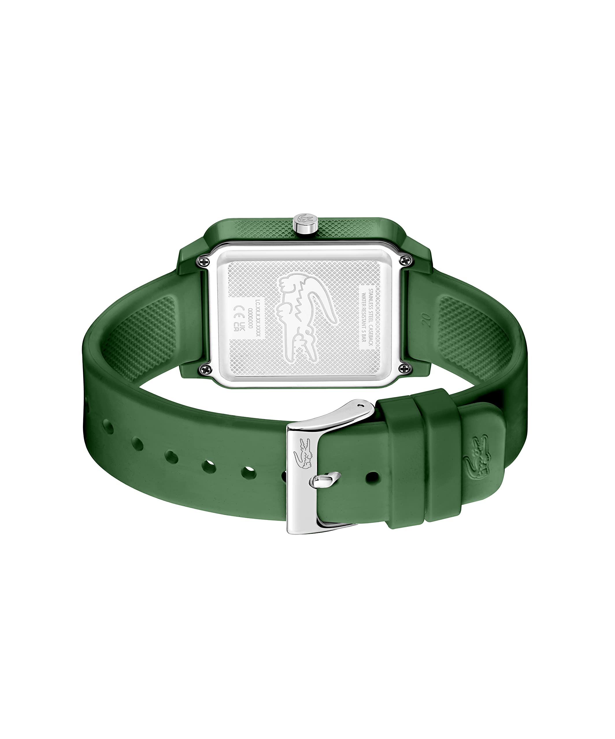 Lacoste 12.12 Studio Men's Quartz Watch - Waterproof Stainless Steel Dress Watch for Business, Casual & Formal Occasions