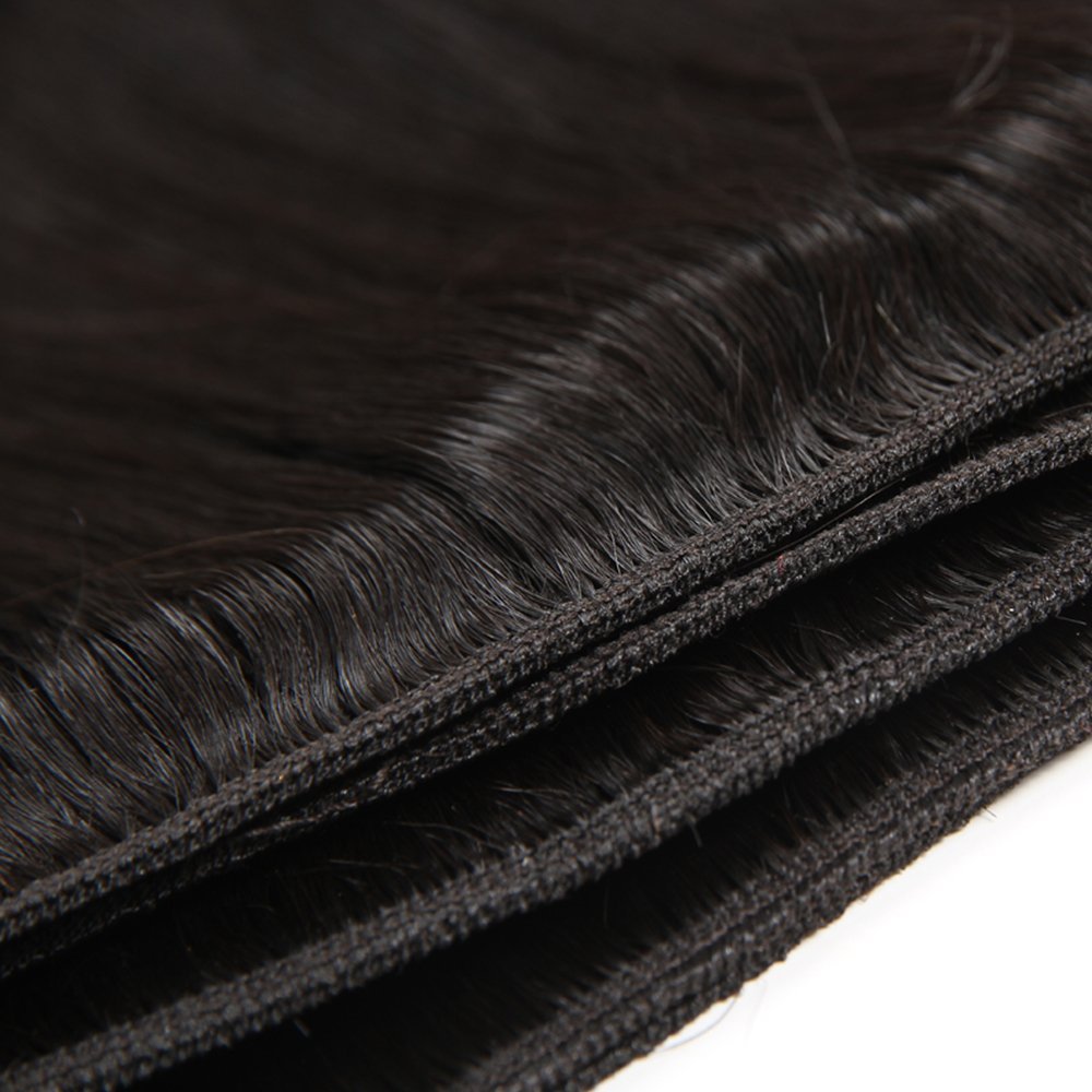 10A Brazilian Straight Human Hair Bundles 26 28 30 Inch - 100% Unprocessed Virgin Hair Weave - 3 Bundles Deal - Perfect for Sew-in Weaves, Clip-in Extensions & Ponytails