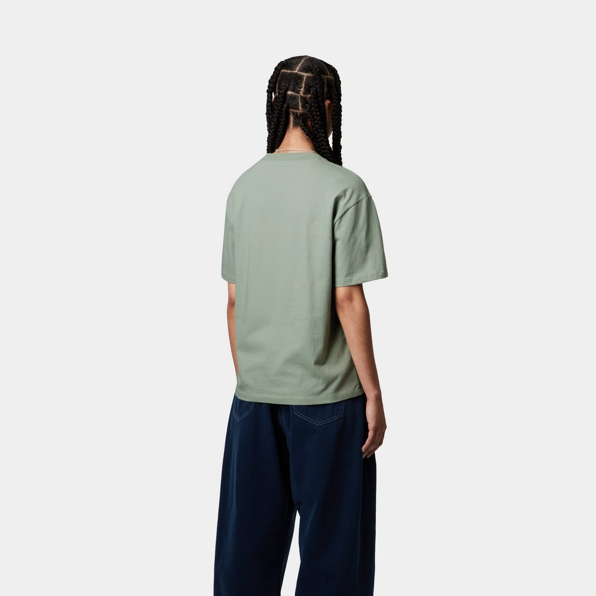 Women's Chase T-Shirt | Frosted Green | Casual Comfort Fit Tee for Everyday Wear & Outings